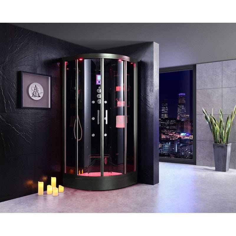 Sauna Hammam SHOWER CABIN HAMMAM ARCHIPEL® QDR 90C BLACK - MK53016810