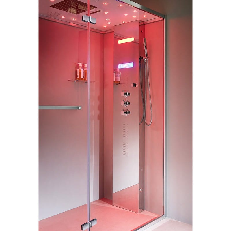 Sauna Hammam HAMMAM ARCHIPEL STEAM CONCEPT® 160D SHOWER CABIN 160X90CM