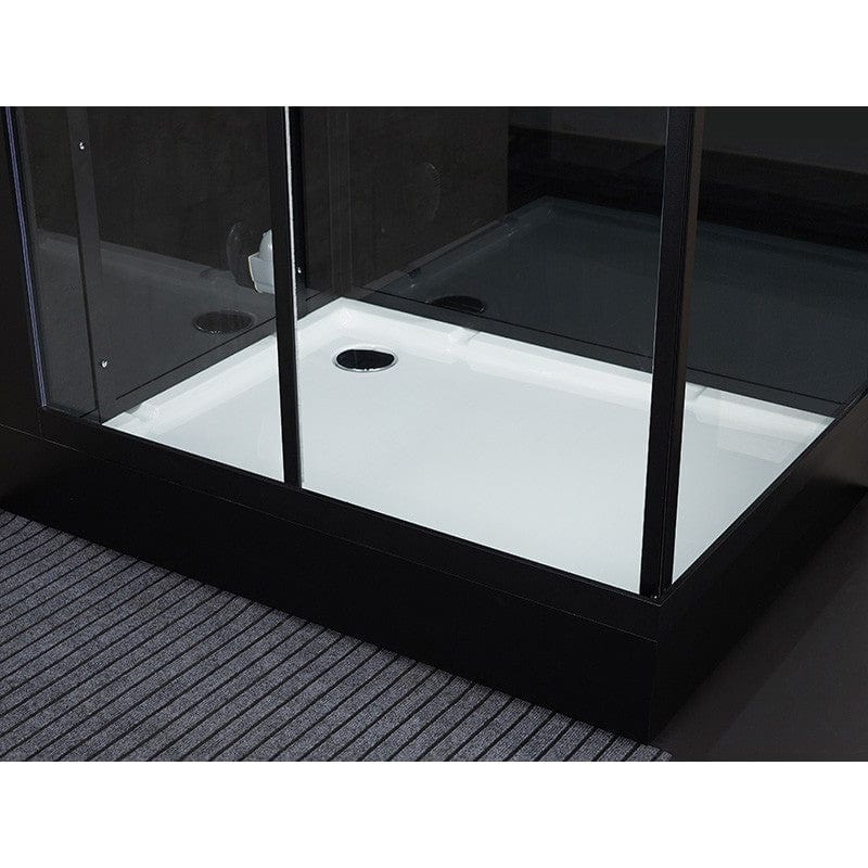 Sauna Hammam HAMMAM SHOWER CABIN DUO ARCHIPEL® PRO 120G BLACK 120X85CM - 2 PLACES - MK53019691