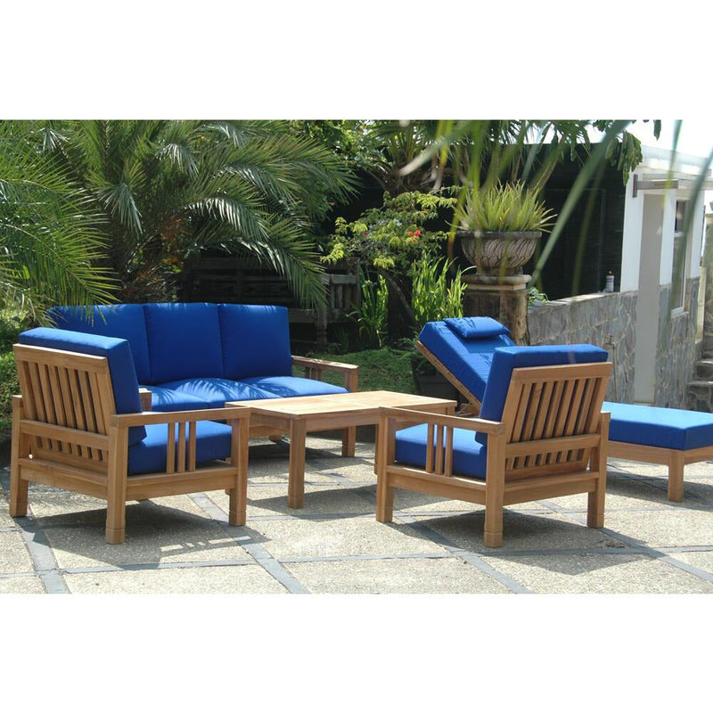 Anderson Teak SouthBay Deep Seating 6-Pieces Conversation Set B - SET-254