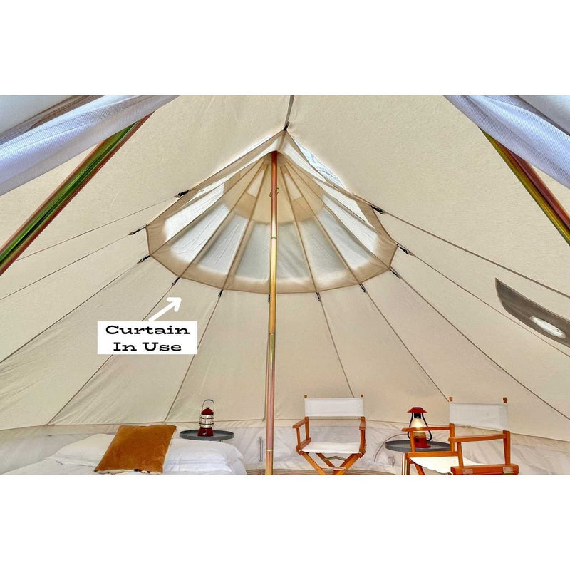 13' (4M) Stella™ Stargazing Canvas Tent - Backyard Provider