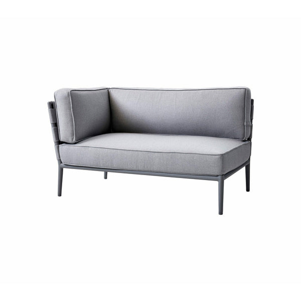 Cane-Line Conic 2-seater sofa, right module - 8534AITL