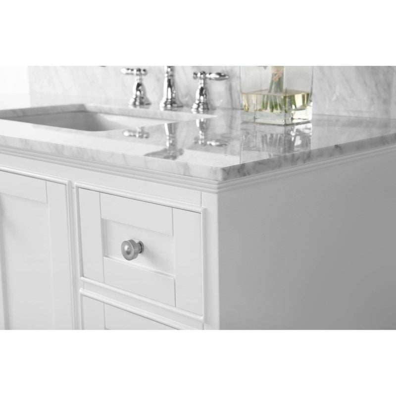 Ancerre Audrey Bathroom Vanity Set - VTS-AUDREY-48-W-CW - Backyard Provider