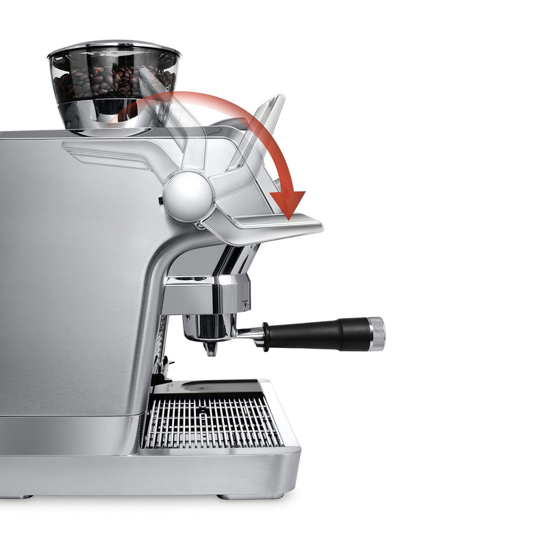 De'Longhi La Specialista Maestro Sensor Grinding, Milk Frothing Espresso Machine in Silver EC9665M