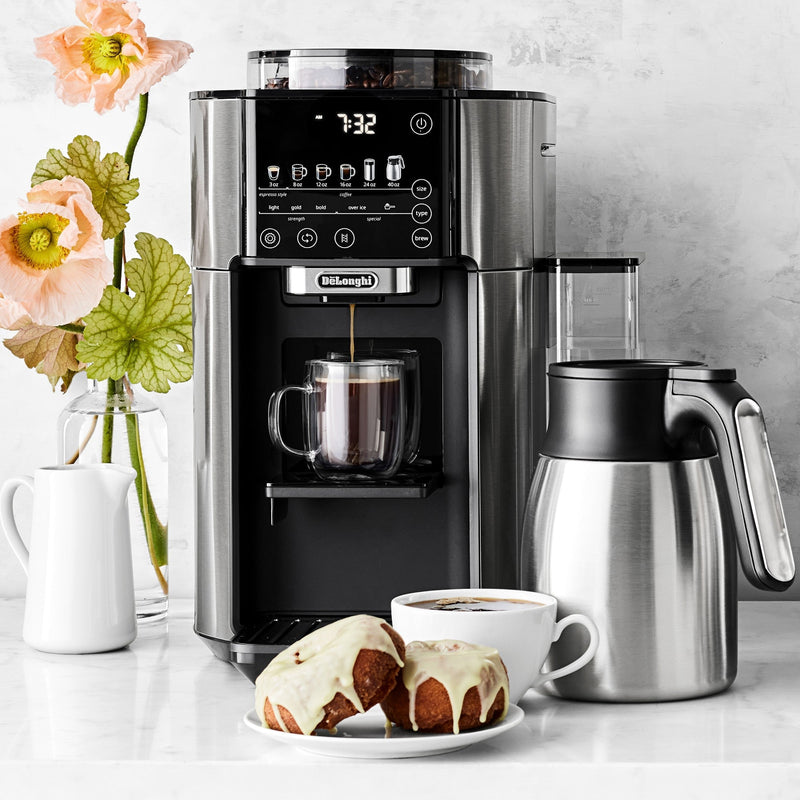 De'Longhi TrueBrew Automatic Coffee Maker with Bean Extract Technology with Thermal Carafe CAM51035M