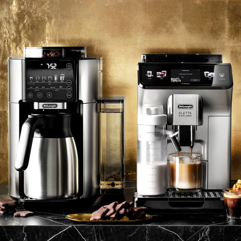 De'Longhi TrueBrew Automatic Coffee Maker with Bean Extract Technology with Thermal Carafe CAM51035M