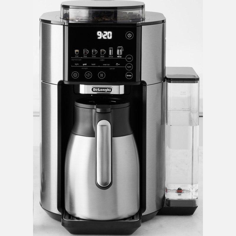 De'Longhi TrueBrew Automatic Coffee Maker with Bean Extract Technology with Thermal Carafe CAM51035M