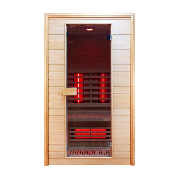 Sauna Hammam BOREAL® DIFFUSION 120 INFRARED SAUNA - 2 SEATER FULL SPECTRUM - 120X100 - MK53014884