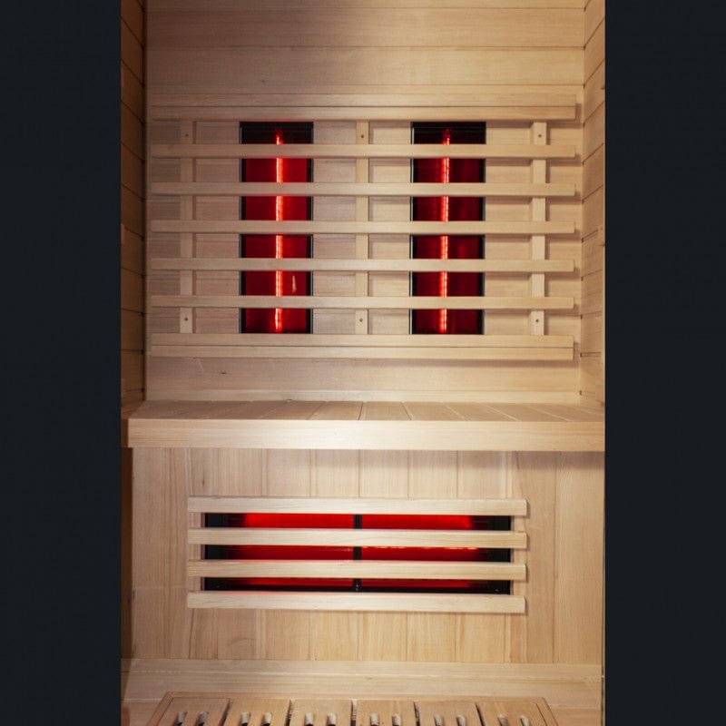 Sauna Hammam BOREAL® DIFFUSION 120 INFRARED SAUNA - 2 SEATER FULL SPECTRUM - 120X100 - MK53014884