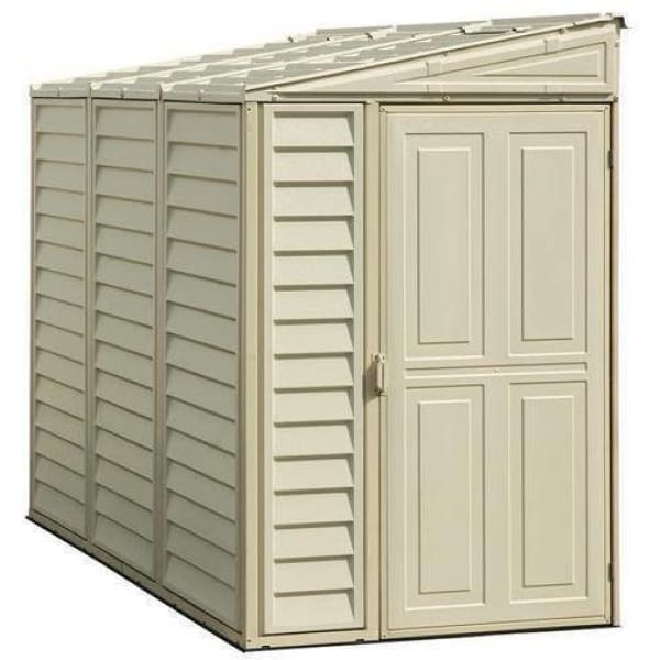 Duramax 4'x8' SideMate Shed with Foundation 06625 - Outdoor Storage - Backyard Provider