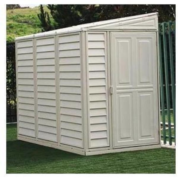 Duramax 4'x8' SideMate Shed with Foundation 06625 - Outdoor Storage - Backyard Provider