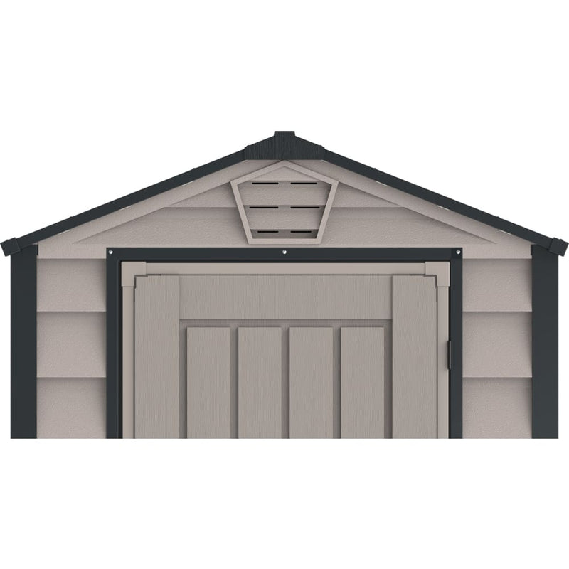 Duramax EverMore 4' x 6' Vinyl StorageShed 30625 - Backyard Provider