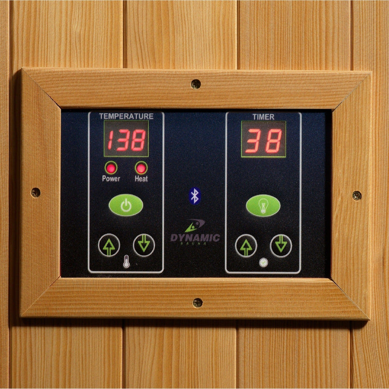 Dynamic Gracia 1-2-person 610w EMF Under 8MG FAR Infrared Sauna