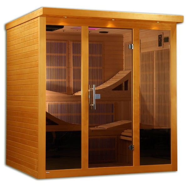 Dynamic Monaco 6-person Ultra Low EMF Under 3MG FAR Infrared Sauna