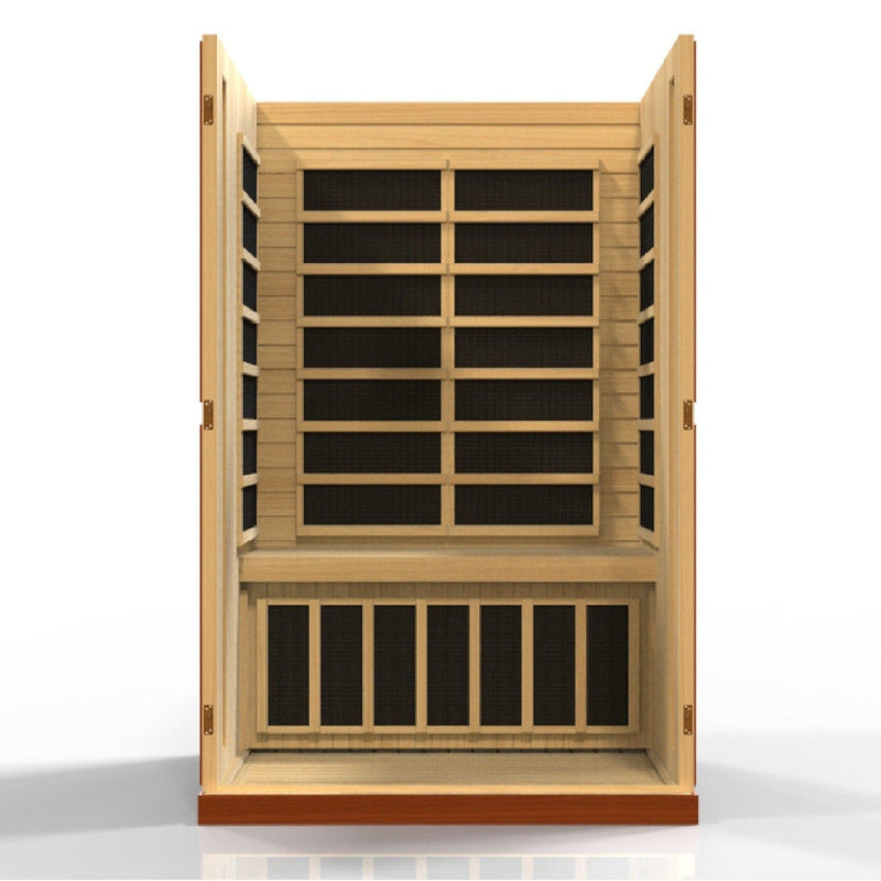 Dynamic Vittoria 2-person Low EMF Under 8MG FAR Infrared Sauna