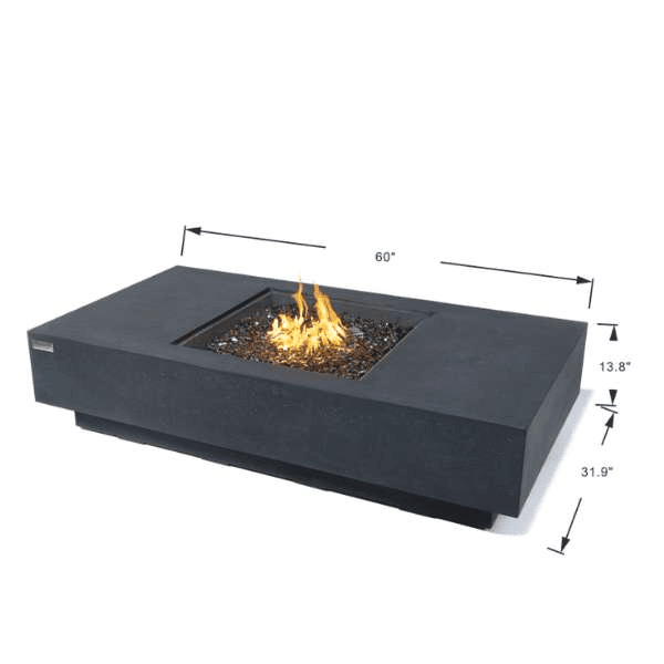 Elementi Plus Cannes Fire Table OFG416DG