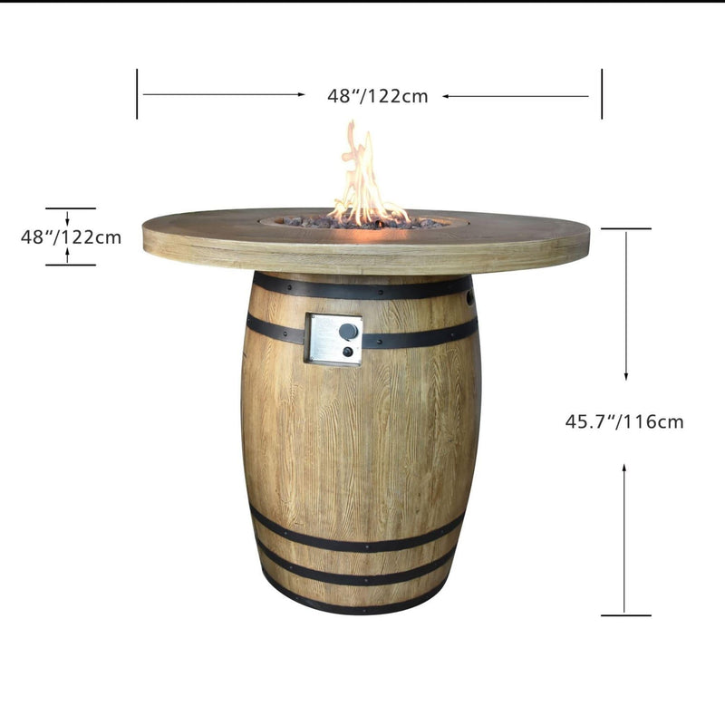 Elementi Tuscany Fire Pit OFG225