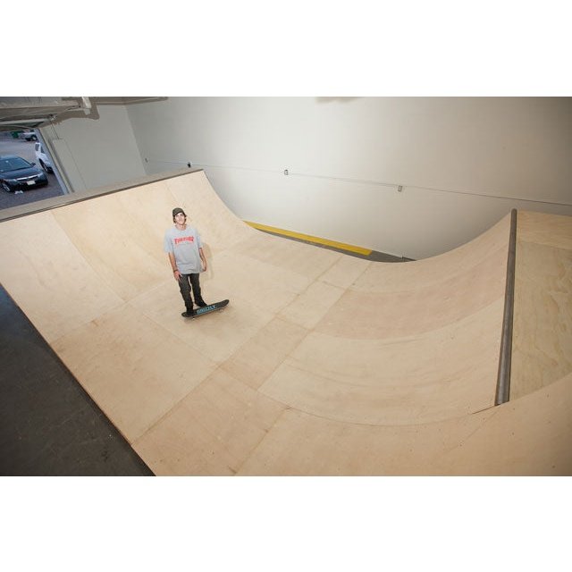 OC Ramp Half Pipe Ramp – 12 Foot Wide - Backyard Provider