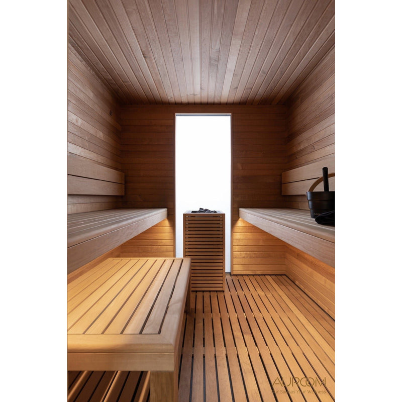 Auroom Garda Outdoor Cabin Sauna | Translucent White