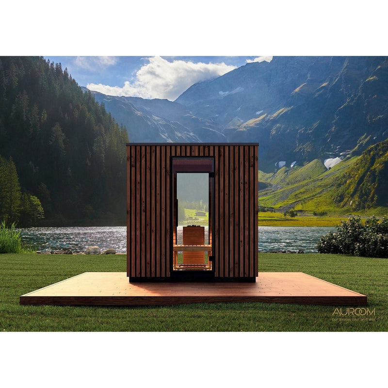 Auroom Garda Outdoor Cabin Sauna | Thermo-Pine