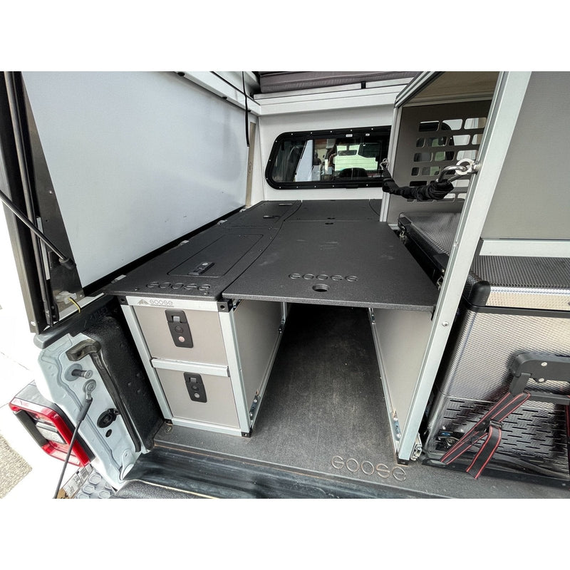 Goose Gear Camper System - Midsize and Full Size - Passenger Side Rear Icebox Module