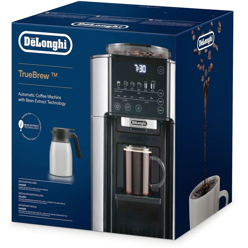 De'Longhi TrueBrew Automatic Coffee Maker with Bean Extract Technology with Thermal Carafe CAM51035M