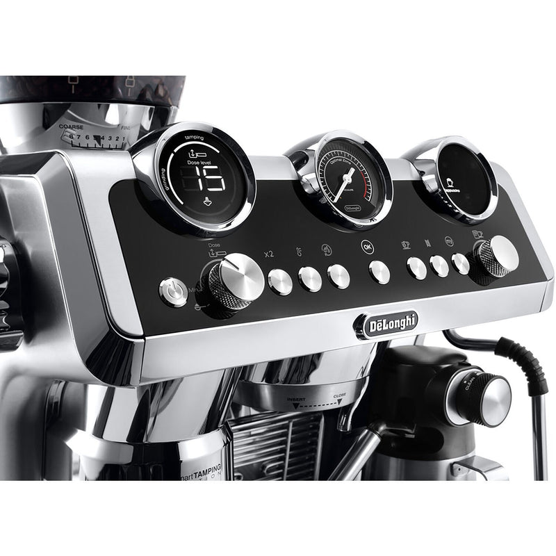 De'Longhi La Specialista Maestro Sensor Grinding, Milk Frothing Espresso Machine in Silver EC9665M