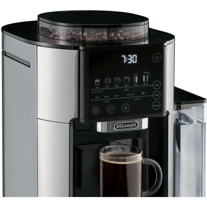 De'Longhi TrueBrew Automatic Coffee Maker with Bean Extract Technology with Thermal Carafe CAM51035M