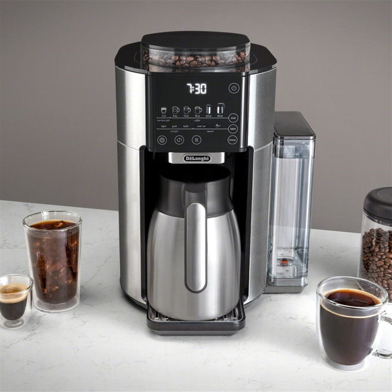 De'Longhi TrueBrew Automatic Coffee Maker with Bean Extract Technology with Thermal Carafe CAM51035M