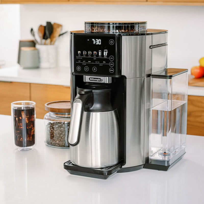 De'Longhi TrueBrew Automatic Coffee Maker with Bean Extract Technology with Thermal Carafe CAM51035M