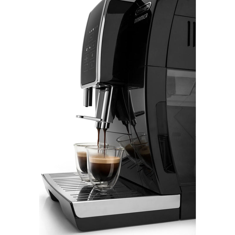 De'Longhi Dinamica Fully Automatic Coffee and Espresso Machine in Black ECAM35020B