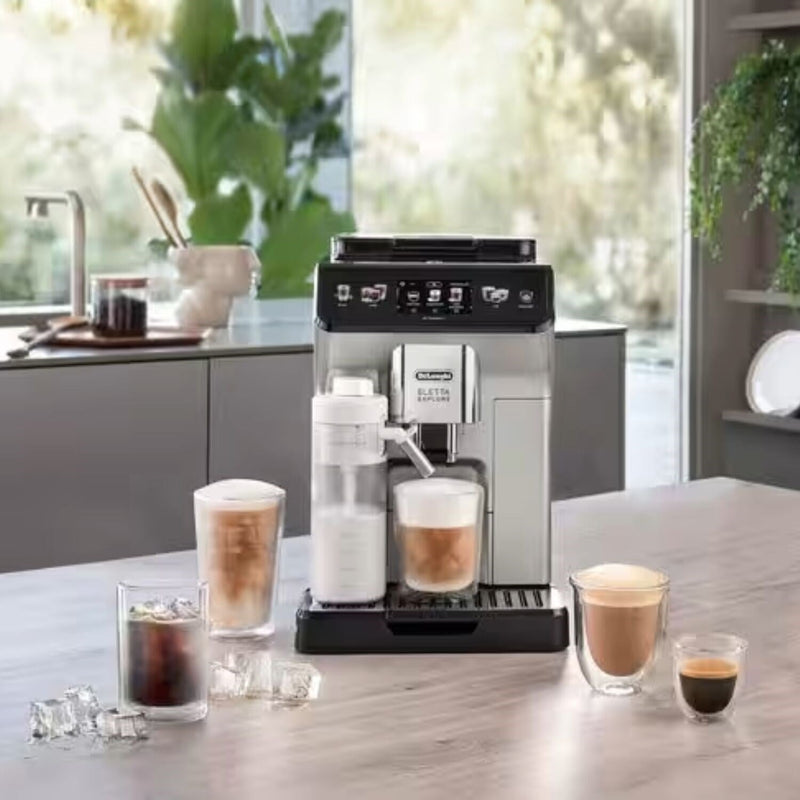 De'Longhi Eletta Explore Fully Automatic Espresso Machine with Cold Brew ECAM45086S