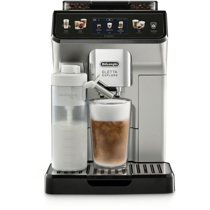 De'Longhi Eletta Explore Fully Automatic Espresso Machine with Cold Brew ECAM45086S