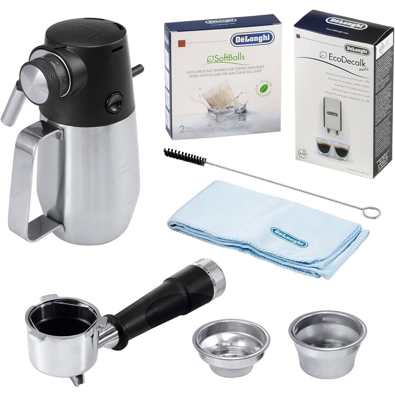 De'Longhi La Specialista Maestro Sensor Grinding, Milk Frothing Espresso Machine in Silver EC9665M