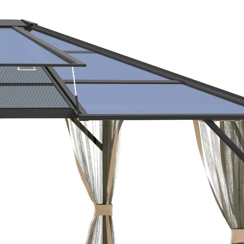 Outsunny 14' x 12' Hardtop Gazebo - 84C-291