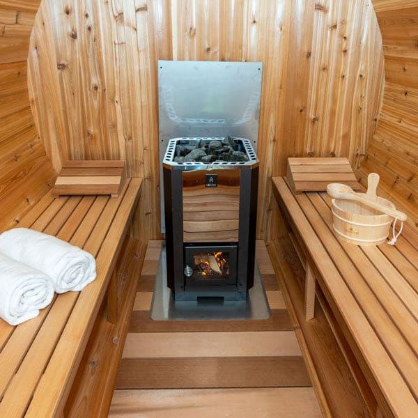 Karhu Wood Burning Sauna Heater with Rocks For Dundalk Saunas 9053-624