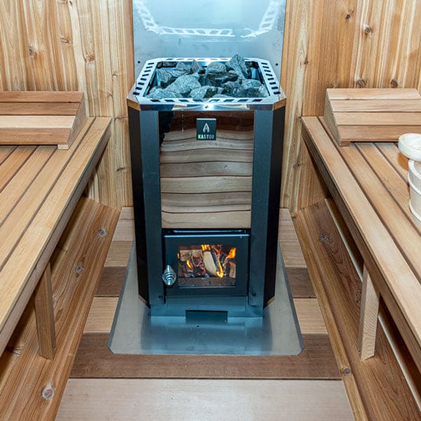 Karhu Wood Burning Sauna Heater with Rocks For Dundalk Saunas 9053-624