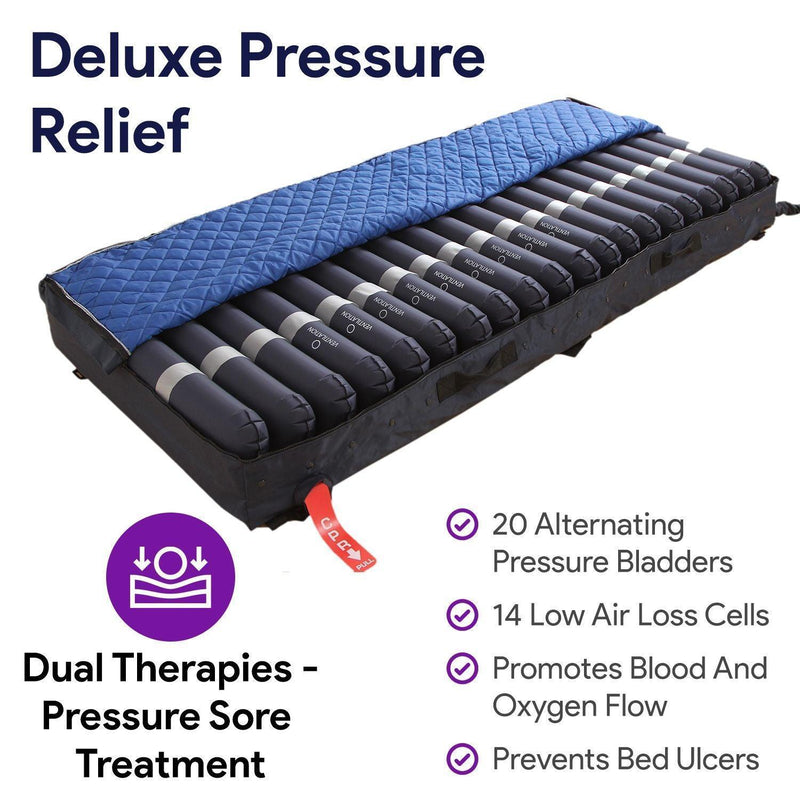 Low Air Loss Alternating Pressure Mattress Bariatric