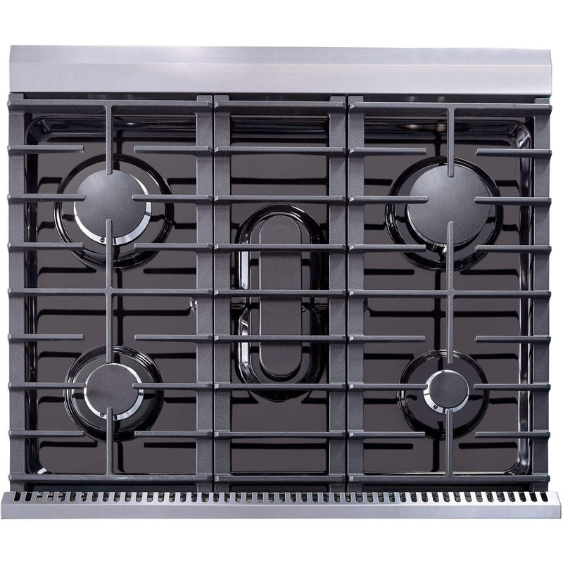 Thor Kitchen Appliance Package - 30 in. Natural Gas Range, Range Hood, Refrigerator, Dishwasher, AP-LRG3001U-3