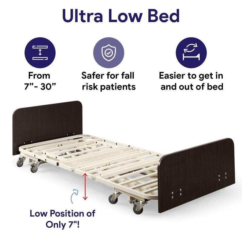 Medacure Full Electric Hospital Bed Ultra Low