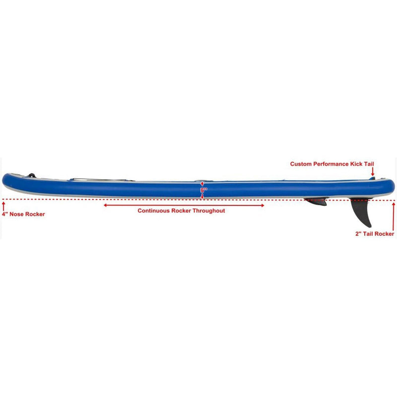 Longboard 11 Inflatable Stand-Up Paddle Board SUP Start-Up Package