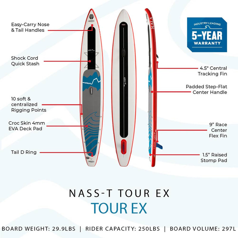 Hala Nass-T Tour EX Inflatable Stand-Up Paddle Board SUP