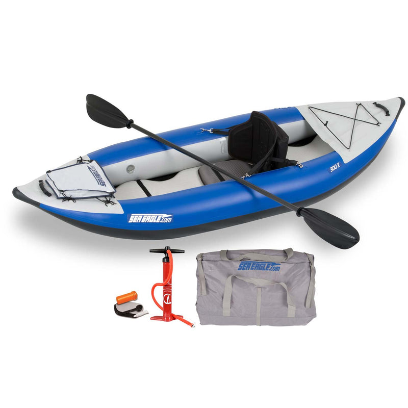 Sea Eagle Explorer 300X Inflatable Kayak Pro Carbon Package