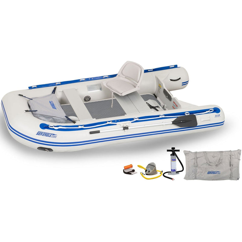 Sea Eagle 10'6 Sport Runabout Swivel Seat Drop Stitch Inflatable Raft Package