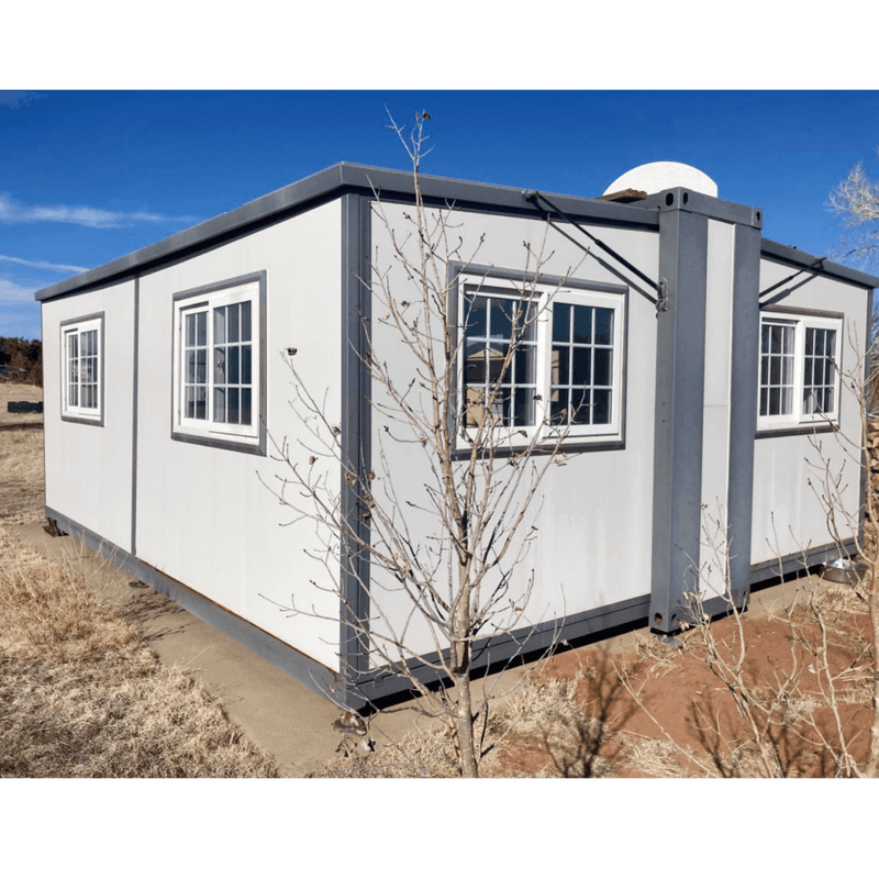 Modern Ofiice Tiny Home 15ft x 20ft, Expandable Prebuilt Home PM000117