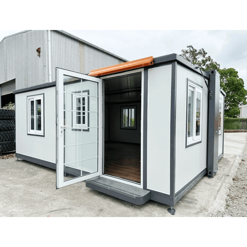 Modern Ofiice Tiny Home 15ft x 20ft, Expandable Prebuilt Home PM000117