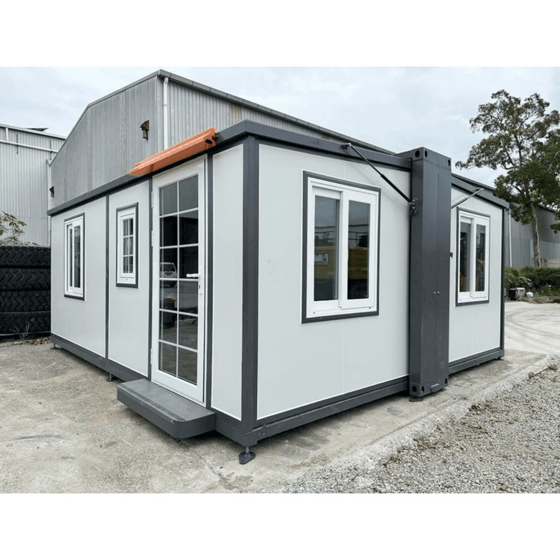 Modern Ofiice Tiny Home 15ft x 20ft, Expandable Prebuilt Home PM000117