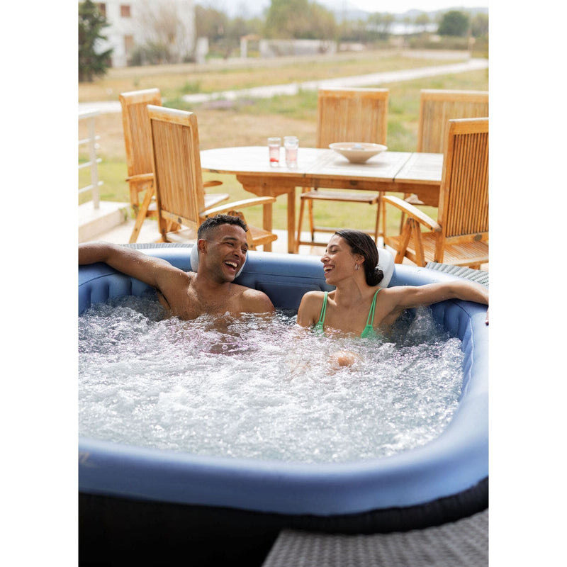 MSPA COMFORT Tekapo 6 Person Square Inflatable Tot Tub Spa