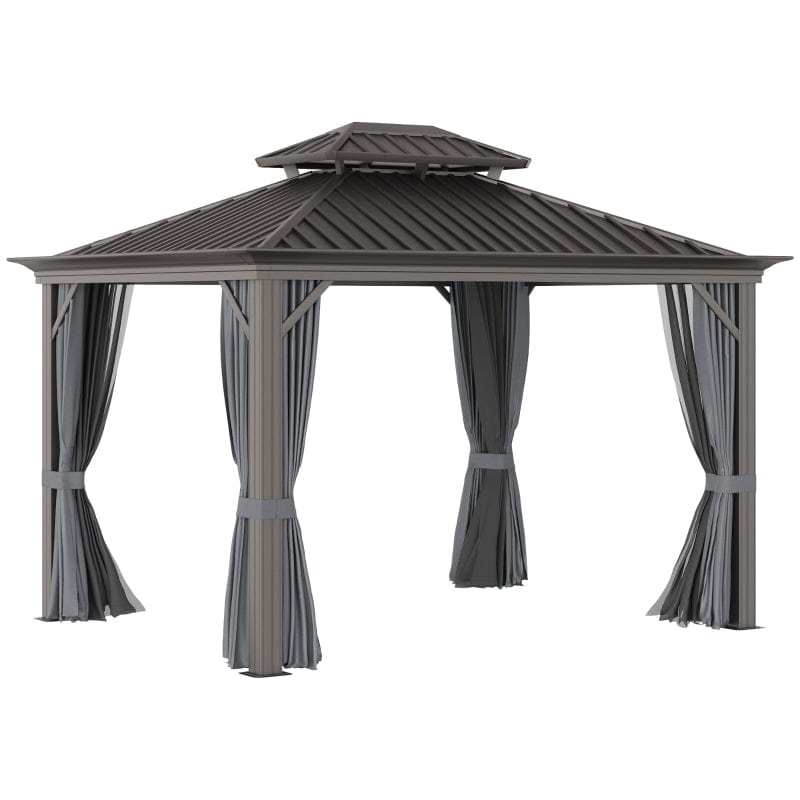 Outsunny 10x12 Hardtop Gazebo - 84C-204