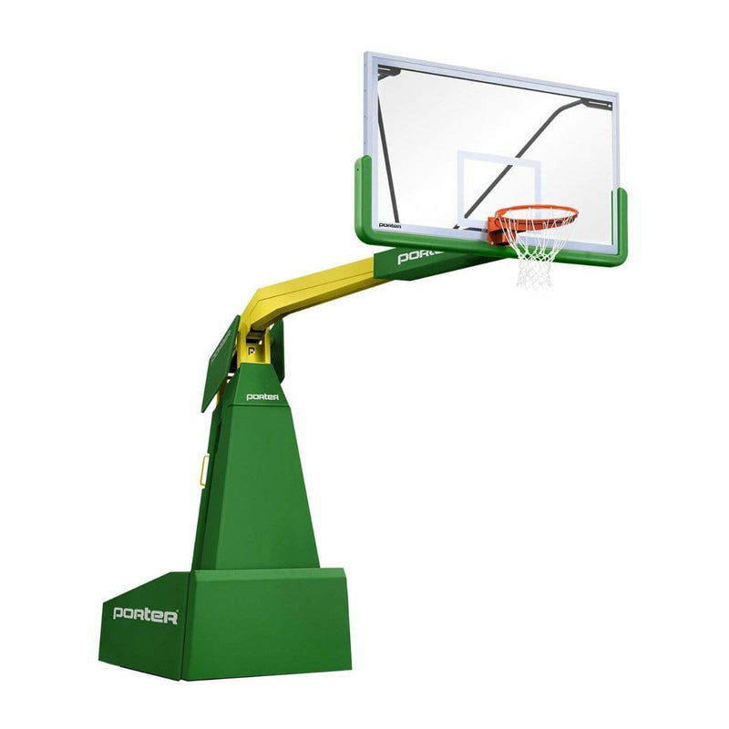 Porter 1835 Competition Motorized Portable Basketball Hoop w/ 10'8" Boom 1835108M